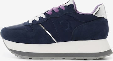 Sneaker bassa di CAFè NOIR in blu: frontale