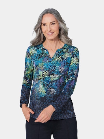 Goldner Blouse in Blauw: voorkant