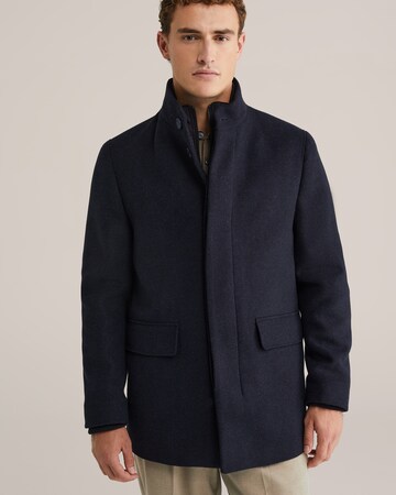 WE Fashion Between-season jacket in Blue: front
