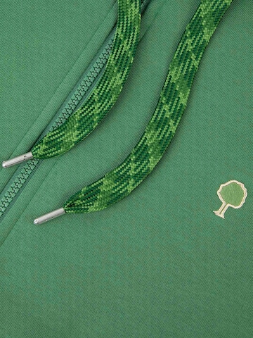FAGUO Zip-Up Hoodie 'Mesnil' in Green