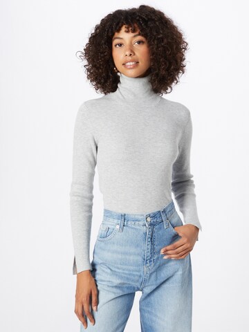 Pulover de la Calvin Klein Jeans pe gri: față