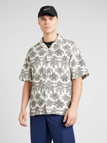NN07 Comfort Fit Hemd 'Ole' in Weiß: Vorderseite