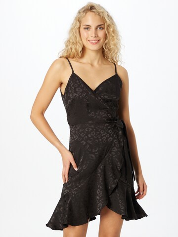 River Island - Vestido de gala en negro: frente