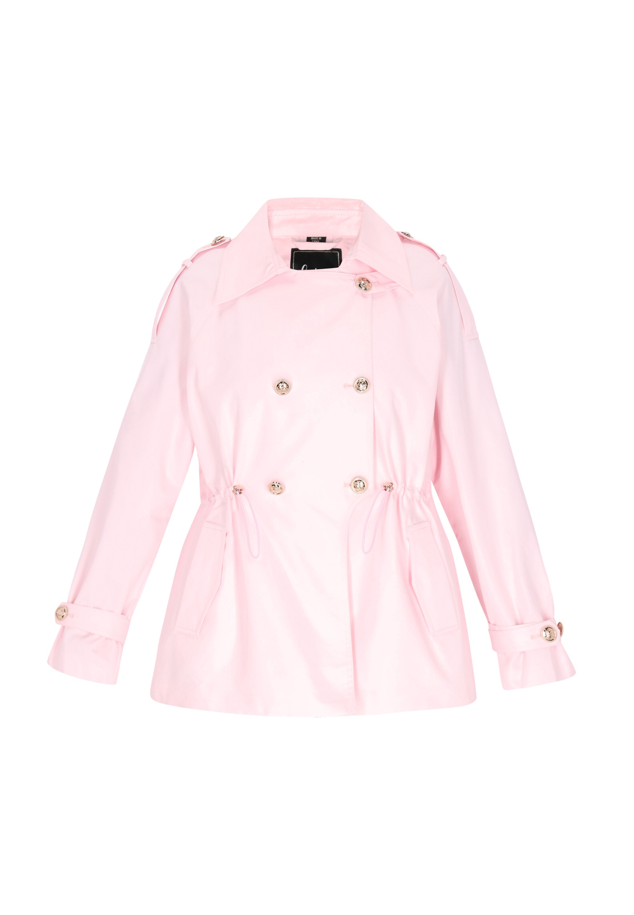 fainaPrijelazni kaput - roza boja: prednji dio