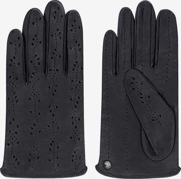 Roeckl Full Finger Gloves ' Madeira ' in Black: front