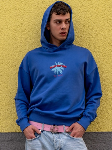Sweat-shirt 'Coconut Club' BLUE SKY INN en bleu