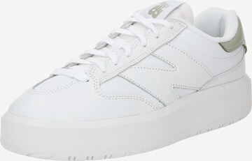 Sneaker bassa 'CT302' di new balance in bianco: frontale