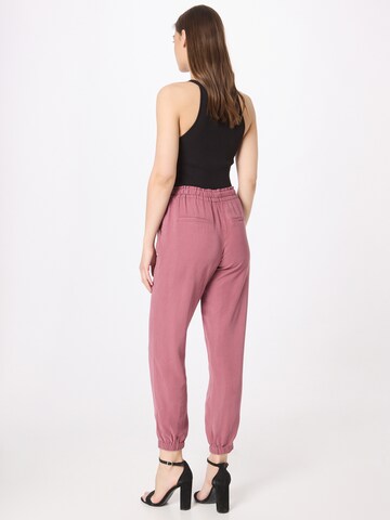 ONLY - Tapered Calças 'ARIS' em rosa