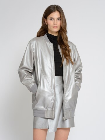 Maze Übergangsjacke in Silber: Vorderseite