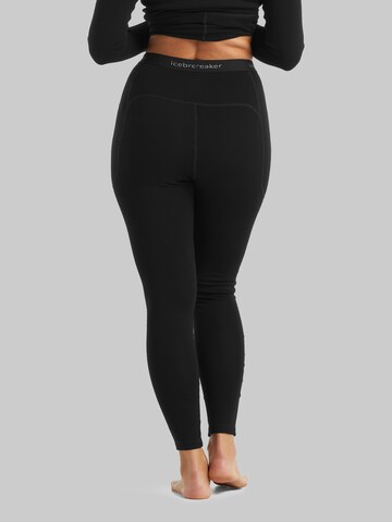 Skinny Pantalon de sport ICEBREAKER en noir