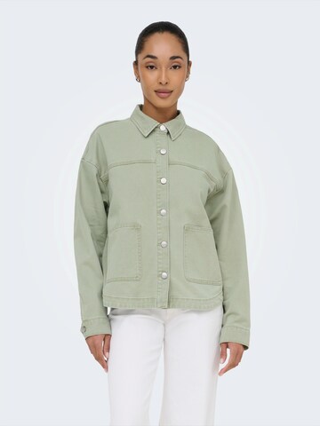 Geacă de primăvară-toamnă de la ONLY pe verde: față