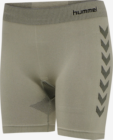 Hummel - Skinny Pantalón deportivo en verde