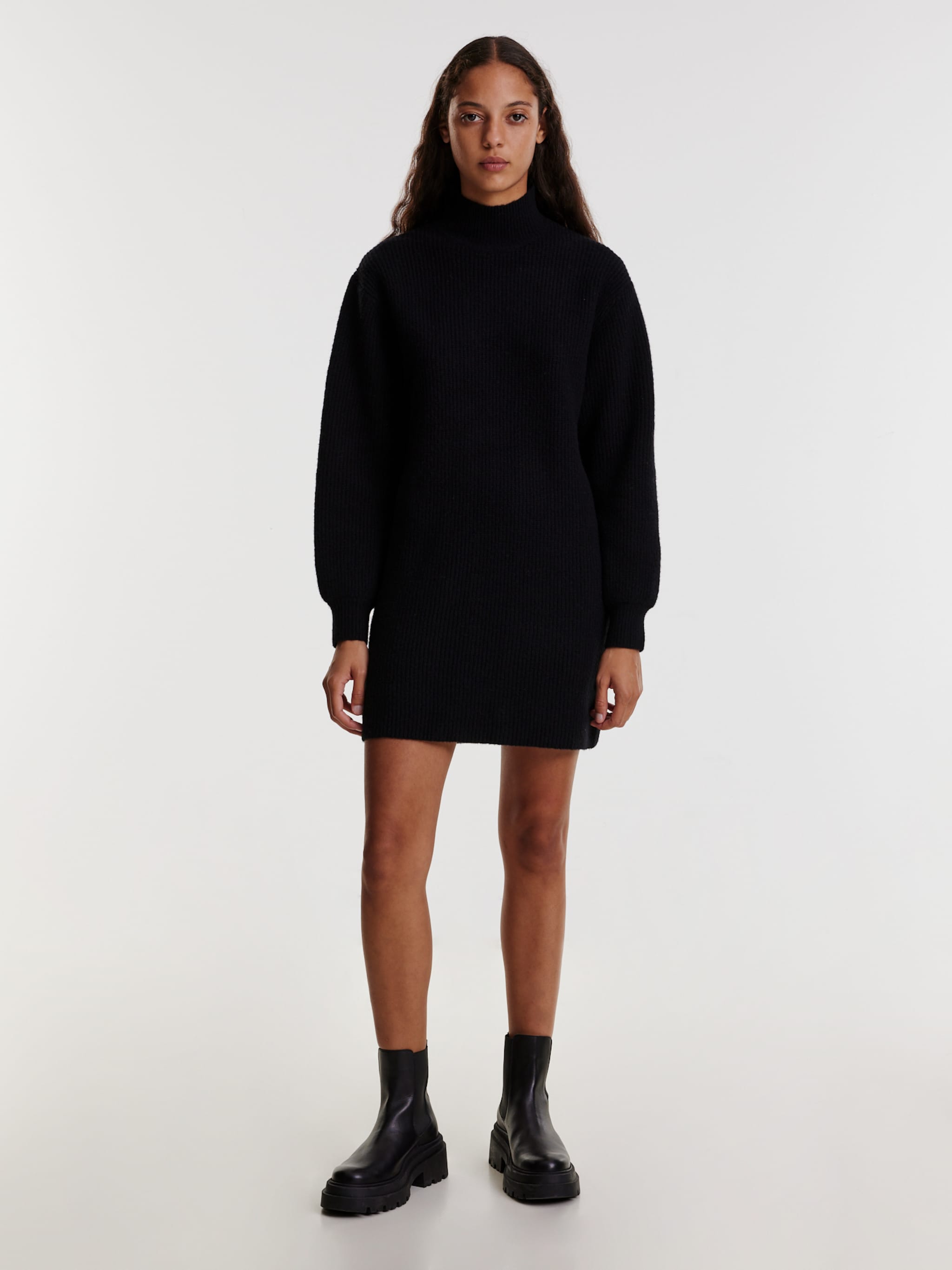 EDITED Produits Robes en maille 'Eske' noir