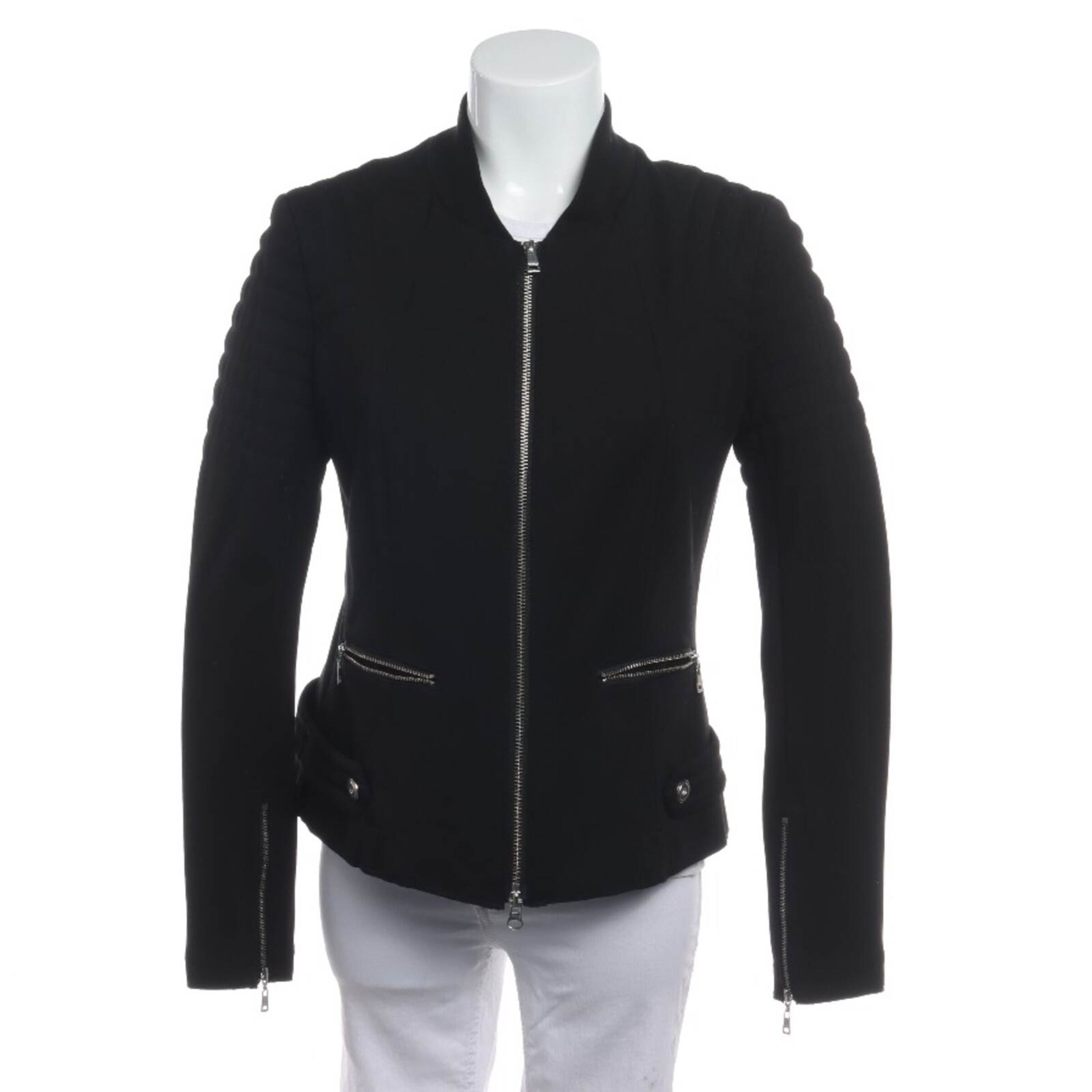 Marc Cain Jacket & Coat in L in Black: front