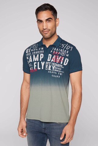 CAMP DAVID Shirt in Blue: front