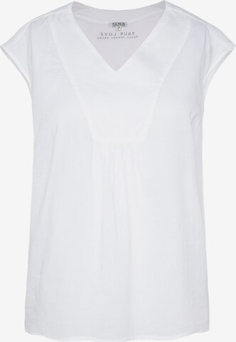 Soccx Blouse in White: front