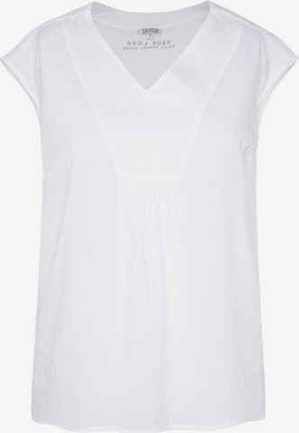 Soccx Blouse in White: front