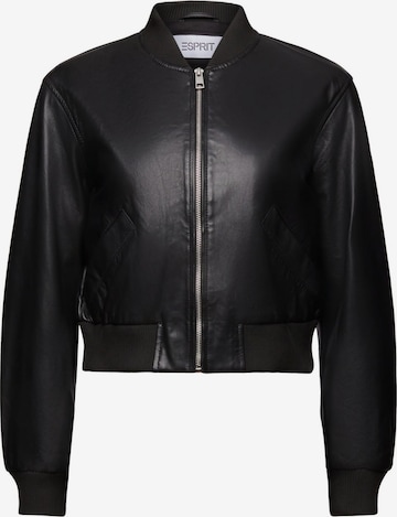 ESPRIT Between-Season Jacket in Black: front