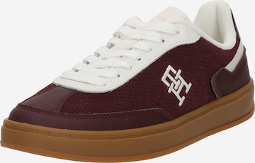 Sneaker bassa 'HERITAGE' di TOMMY HILFIGER in rosso: frontale