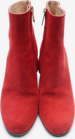 VALENTINO Dress Boots in 39 in Red