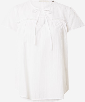 ESPRIT Blouse in White: front