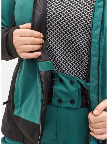 Zizzi Športna jakna | zelena barva