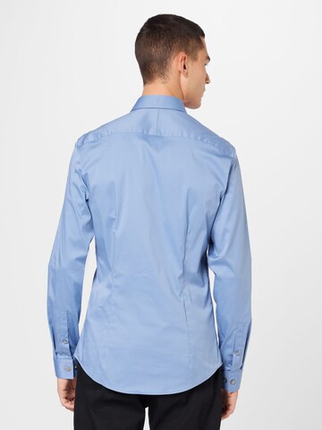 Tiger of Sweden - Slim Fit Camisa 'FILBRODIE' em azul