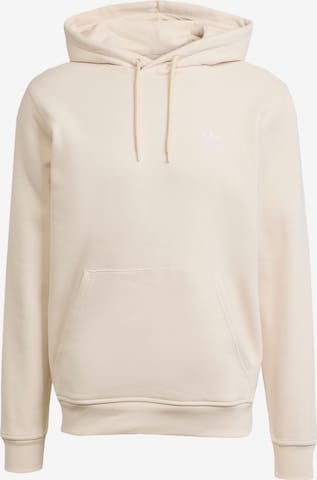 Sweat-shirt 'Essentials' ADIDAS ORIGINALS en blanc : devant