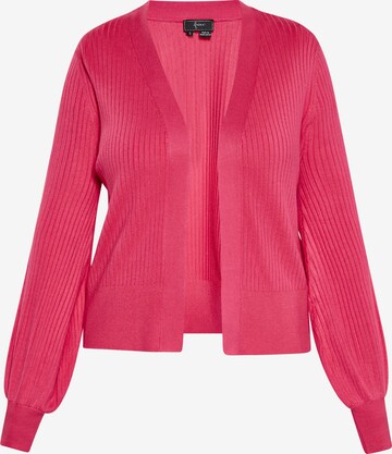 faina Knit Cardigan in Pink: front