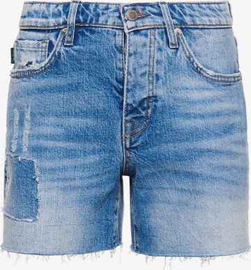 Superdry Jeans in Blauw: voorkant