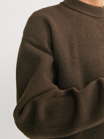JACK & JONES Свитер 'OUTDOOR' в Коричневый