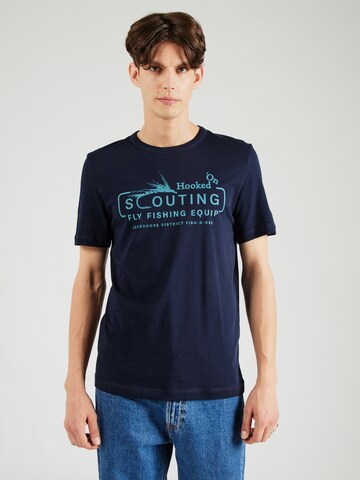 T-Shirt s.Oliver en bleu : devant