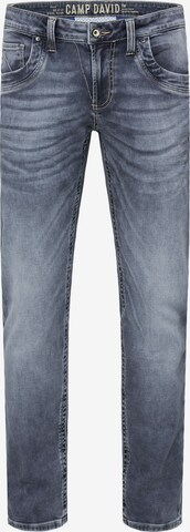 CAMP DAVID Regular Jeans in Grau: predná strana