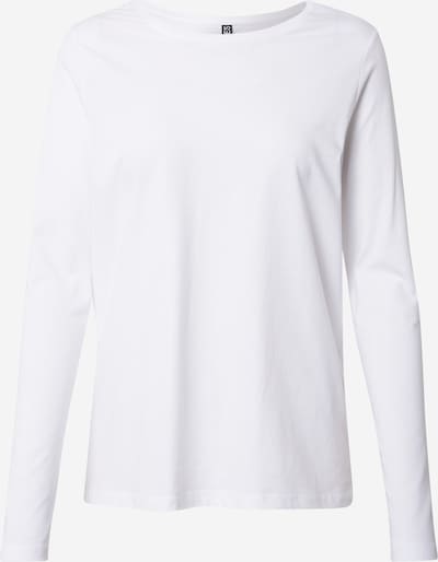 PIECES Camiseta 'RIA' en blanco, Vista del producto