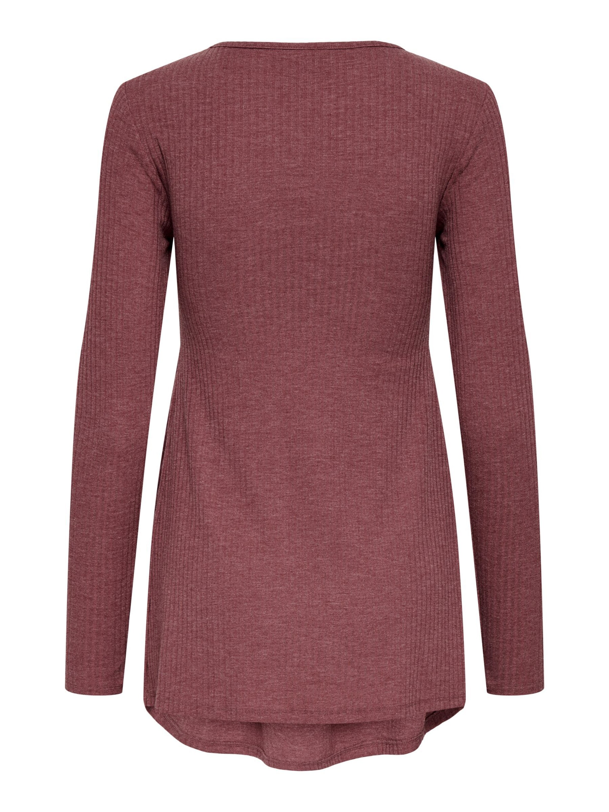 Only Maternity Bluse 'OLMMALAYA' i brun