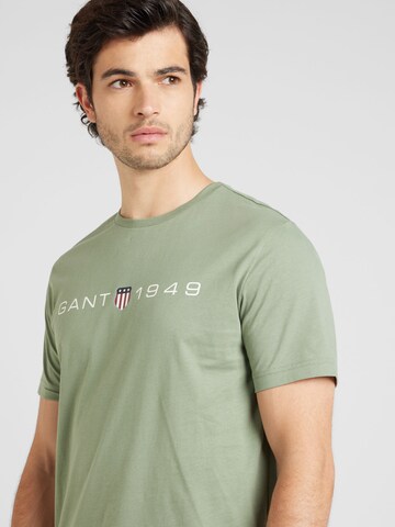 GANT - Camiseta en verde