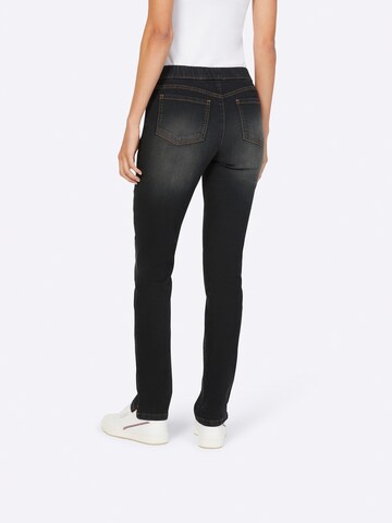 heine Slimfit Jeans in Schwarz