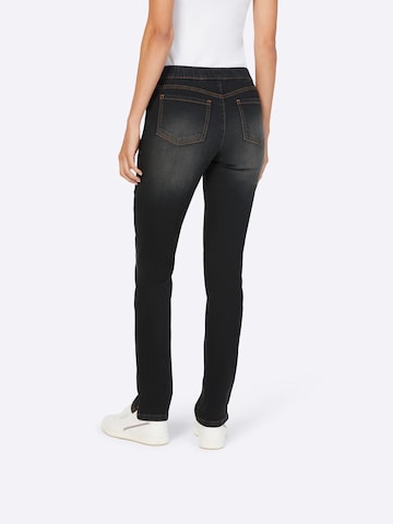 heine Slim fit Jeans in Black
