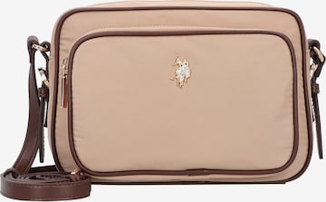 Sac à bandoulière 'Houston' U.S. POLO ASSN. en beige : devant