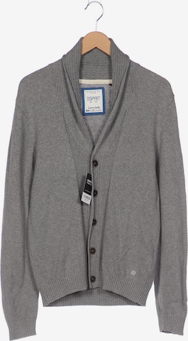 ESPRIT Sweater & Cardigan in M in Grey: front