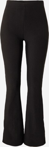 Flared Pantaloni di Dorothy Perkins in nero: frontale