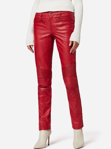 RICANO - Slimfit Pantalón 'Donna' en rojo: frente