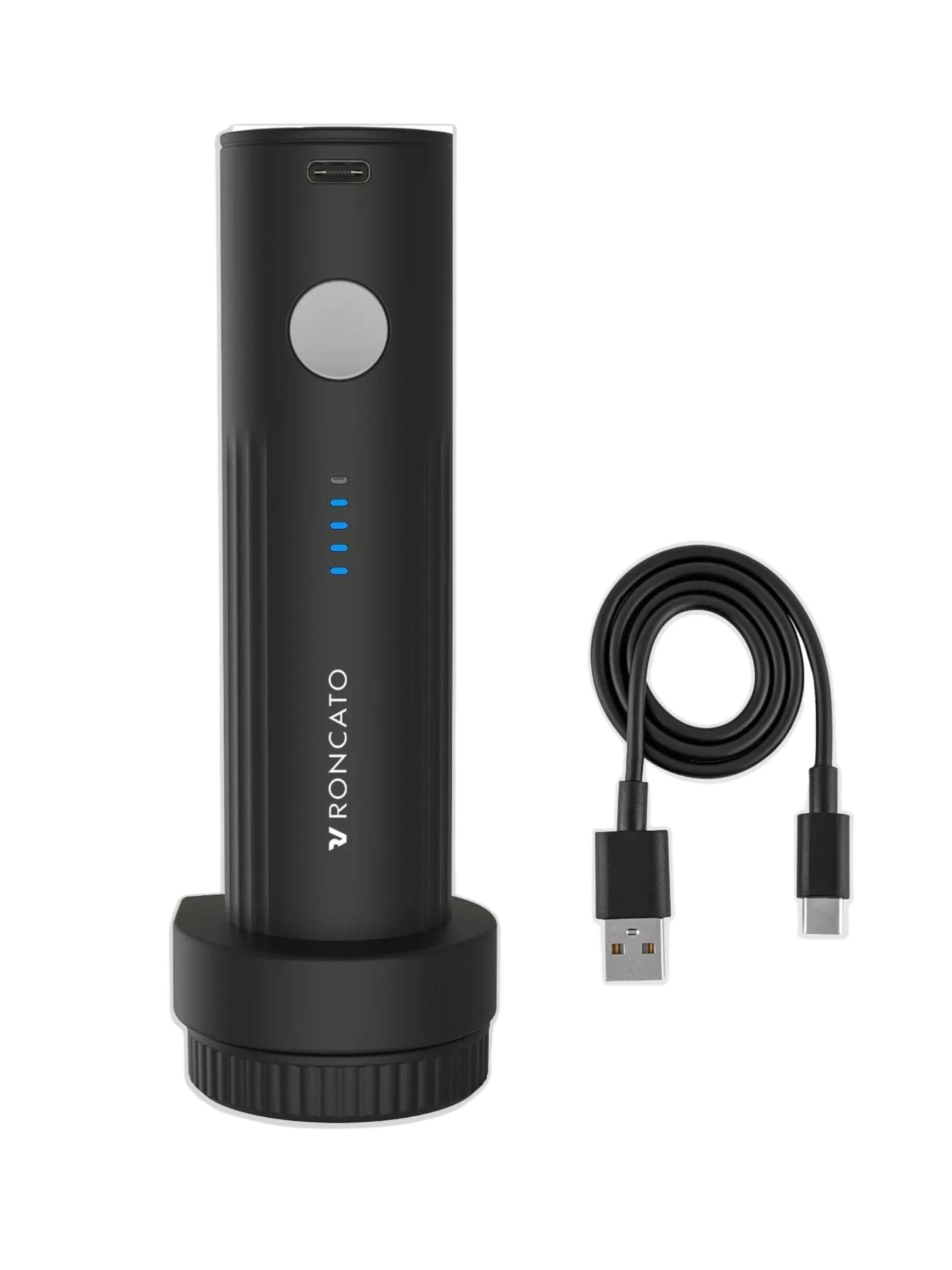 Roncato Accessory 'RONCATO VACUUM PUMP ACCESSORI DA VIAGGIO' in Black: front