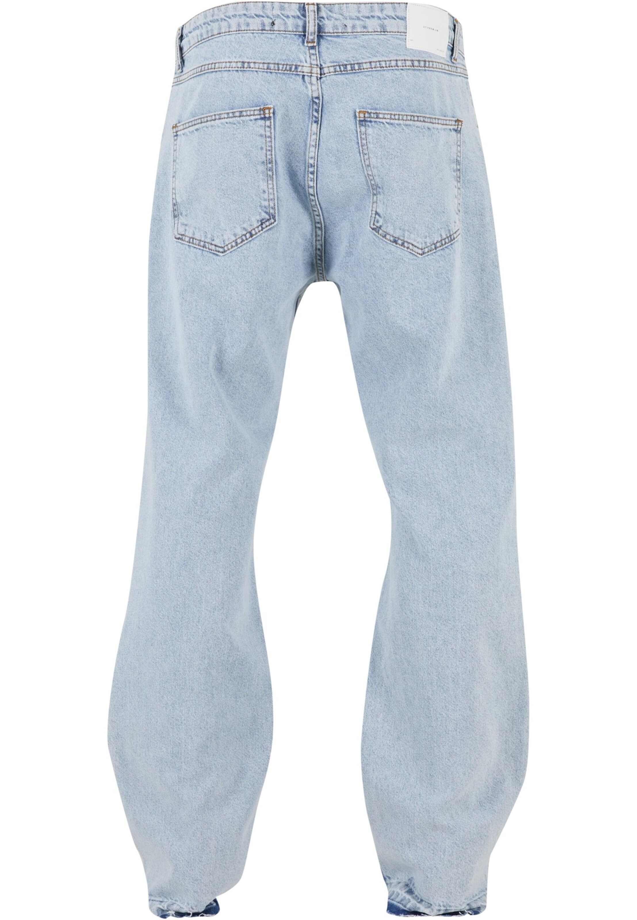 2Y Premium Wide leg Jeans in Blauw