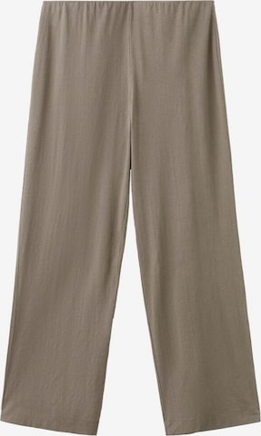 MANGO Pyjamahose 'Kiki' in Braun: Vorderseite