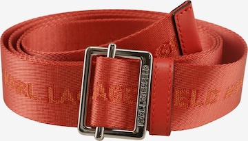 Karl Lagerfeld Gürtel One Size in Rot: Vorderseite