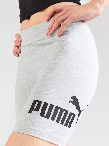 PUMA Skinny Workout Pants 'ESS No. 1' in Grey