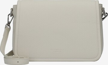 Seidenfelt Manufaktur Schoudertas 'Dale' in Beige: voorkant