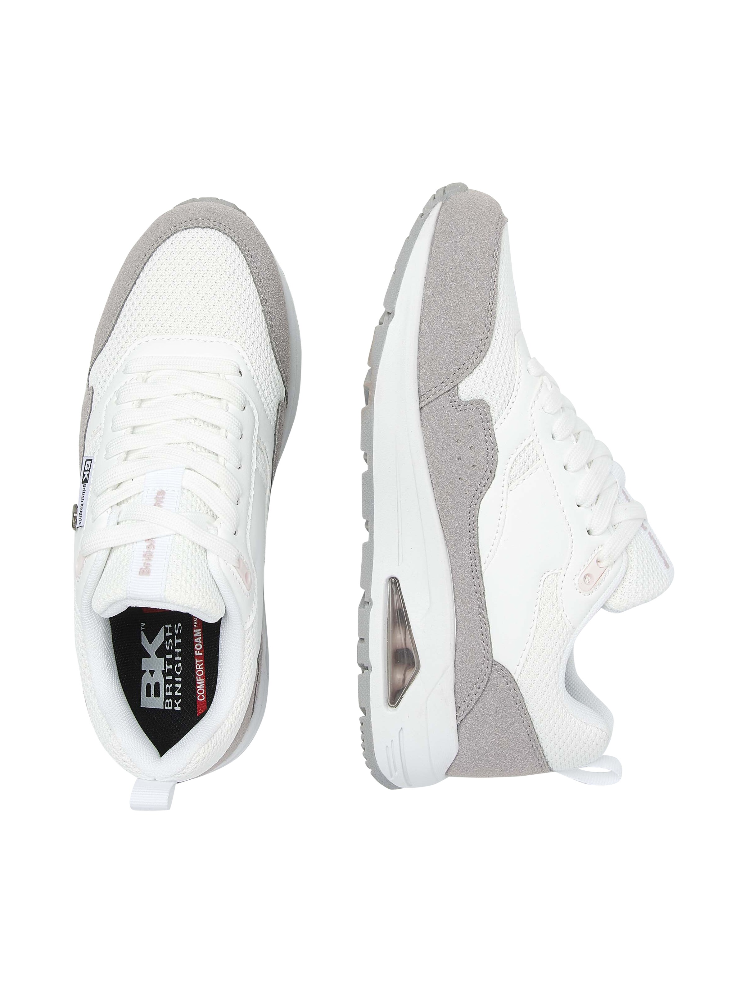 BRITISH KNIGHTS Sneaker low 'LENNOX ' i hvid