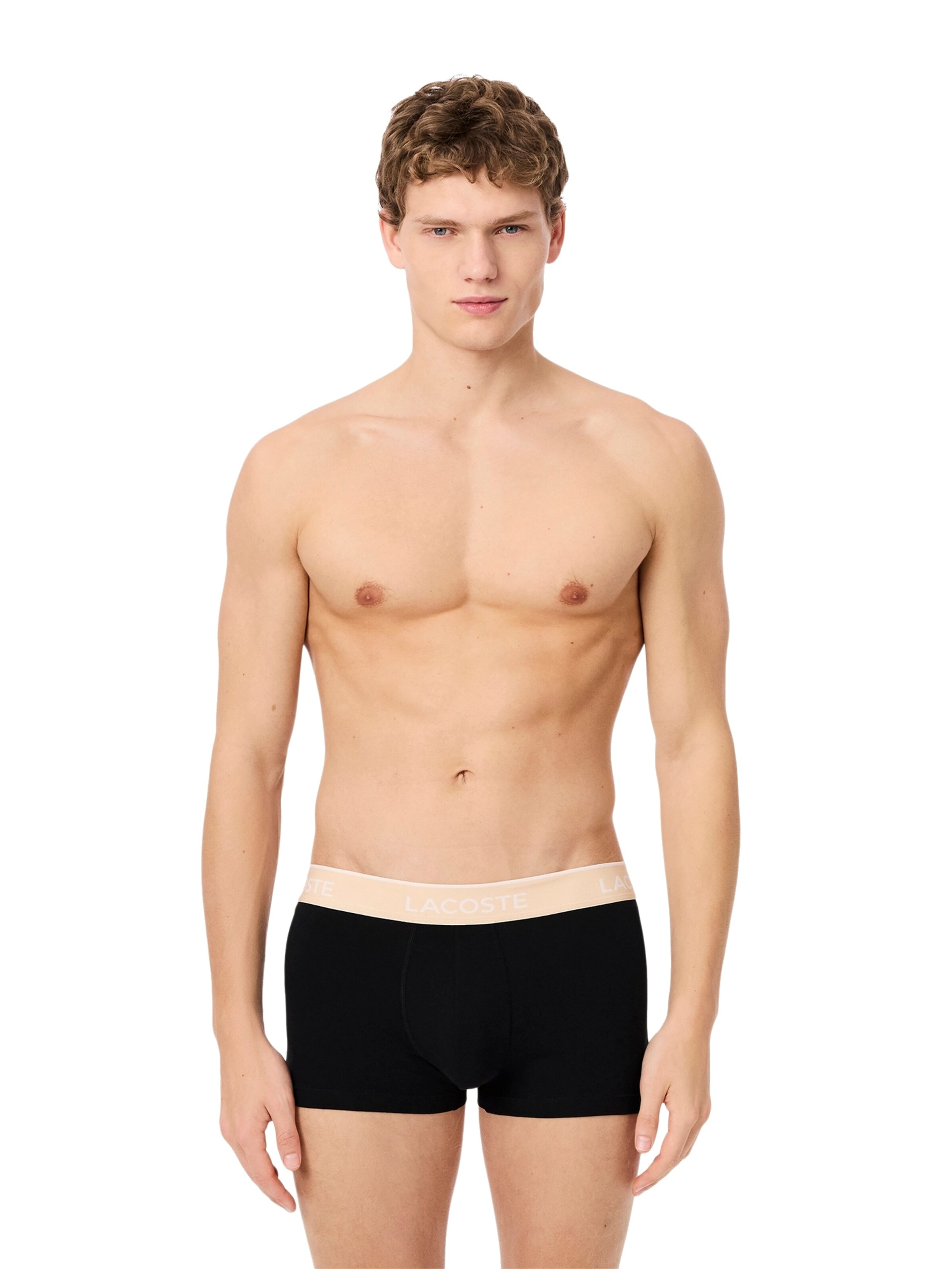 LACOSTE Boksershorts i sort: forside